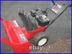 10 HP 2 Stage Snapper Snow Blower Thrower, Electric Start NO SHIPPING Runs Gd