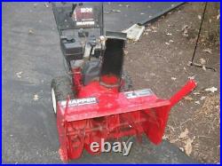 10 HP 2 Stage Snapper Snow Blower Thrower, Electric Start NO SHIPPING Runs Gd