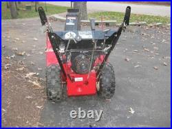 10 HP 2 Stage Snapper Snow Blower Thrower, Electric Start NO SHIPPING Runs Gd