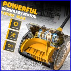 10-Inch Cordless Snow Shovel for Dewalt 20V Battery (No Battery), Portable Elect