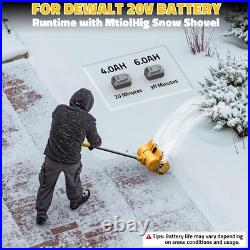 10-Inch Cordless Snow Shovel for Dewalt 20V Battery (No Battery), Portable Elect 10-Inch Cordless Snow Shovel for Dewalt 20V Battery (No Battery), Portable Elect
