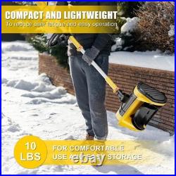 11-Inch Snow Shovel for Milwaukee M18 18V Battery(No Battery), Cordless Electric 11-Inch Snow Shovel for Milwaukee M18 18V Battery(No Battery), Cordless Electric