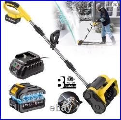 12 3kRPM Cordless Brushless Electric Snow Sweeper Rechargeable Handheld Shovel