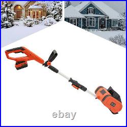 12.6 20V Cordless Snow Shovel Battery-powered Snow Thrower Snow Blower Cleaning