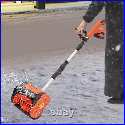 12.6 20V Cordless Snow Shovel Battery-powered Snow Thrower Snow Blower Cleaning