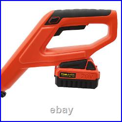 12.6 Cordless Snow Shovel Battery-powered Snow Thrower Snow Blower Cleaning 20V