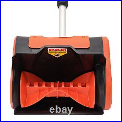 12.6 Cordless Snow Shovel Battery-powered Snow Thrower Snow Blower Cleaning 20V