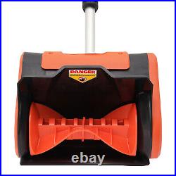 12.6 Cordless Snow Shovel Battery-powered Snow Thrower Snow Blower Cleaning 20V