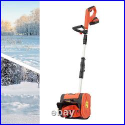 12.6 Cordless Snow Shovel Battery-powered Snow Thrower Snow Blower Cleaning 20V