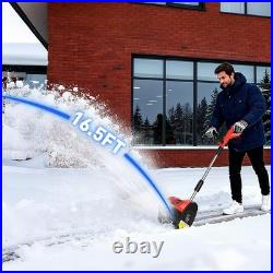 12 Cordless Snow Shovel (NO Battery) Compatible with Milwaukee 18V Battery, Ele