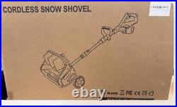 12-Inch Cordless Brushless Snow Shovel + (2) 18v Batteries 4.0amp+ Charger