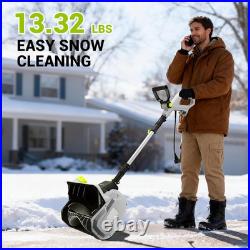 14-Inch Corded Electric Snow Blower, 1500W High-Power Snow Blower, 3500Rpm Speed