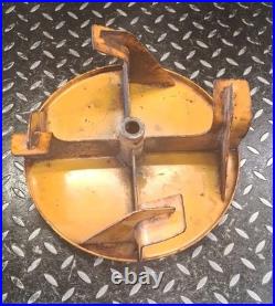 14 Round 4-Blade Impeller From Vintage 10HP MTD Snow Flite Snowblower PROJECT