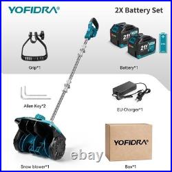14 inch Cordless Snow Shovel Electric Snow Blower Thrower for Makita 18V Battery