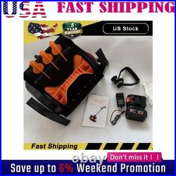 16'' Cordless Snow Shovel 21V Battery Powered Electric Snow Blower 2x 3000mah US