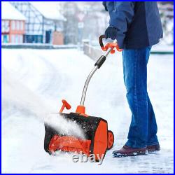 17'' Cordless Snow Shovel 40V Battery Powered Electric Snow Blower 4.0Ah Battery