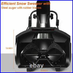 18 15 Amp Electric Snow Thrower Corded Snow Blower Driveway Patio