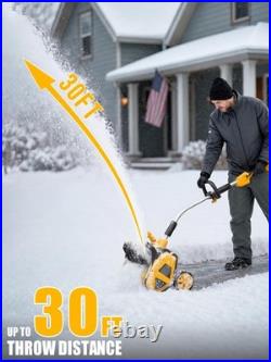 18 Cordless Snow Shovel for DeWalt 20V Max Battery (Bare Tool)
