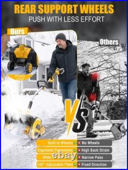18 Cordless Snow Shovel for DeWalt 20V Max Battery (Bare Tool)