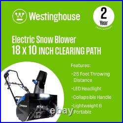 18 In. 120-Volt Single-Stage Corded Electric Snow Blower
