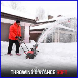 18-In Corded Snow Blower Lightweight Thrower Snow Snow Shovel with 15-Amp Motor
