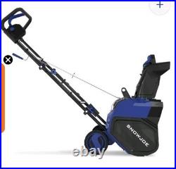 18? Snow Joe IONMAX 24V Cordless Snow Blower w Electric Engine, 24V-X2-SB18-GO