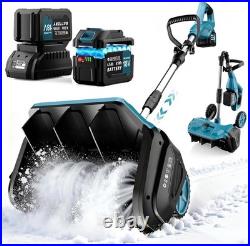 18V Cordless Electric Snow Shovel 16 Width with 2x 4.5Ah Batteries? 25FT Throw 18V Cordless Electric Snow Shovel 16 Width with 2x 4.5Ah Batteries? 25FT Throw