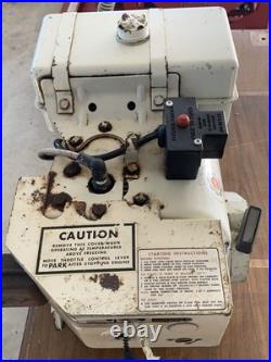 1969 Tecumseh vertical engine 7 hp snowblower electric start H70130067 ser 9262