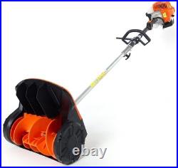 2.0HP Gas Snow Shovel 43CC, 2-Stroke Engine with 20 Ft Throw Distance for Driveway