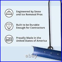 (2) Snowcaster 30snc 36-inch Bi-directional Wheeled Snow Shovel Pusher. 7.5 X 36