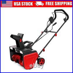 20 Corded Electric Snow Blower 25 ft Snow Throwing Distance with Dual LED Light