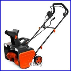20 Electric Snow Blower Corded 15A with Dual LED Lights 25FT Throwing Distance