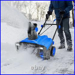 20 Electric Snow Thrower 120V 15Amp Snow Blower with180° Rotatable Chute 2 Lights