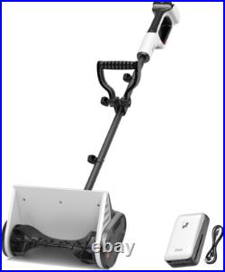20-Foot Throw Distance Battery Powered Snow Shovel 12 Inches Wide Efficiency 20-Foot Throw Distance Battery Powered Snow Shovel 12 Inches Wide Efficiency