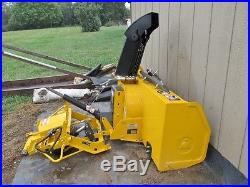 2013 WALKER SB50 (H17) 50 SNOW THROWER, 2 STAGE, With IMPLEMENT HITCH, SUPER NICE