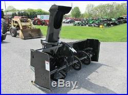 2016 Meteor 76 Snow Blower, Skid Loader Mount, Hydraulic Drive, Barely Used