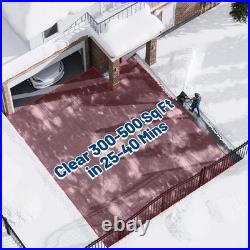 20V Dual Battery System Powered Snow Blower Cordless 23 FT Snow Thrower Blaster