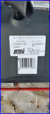 21 2 Cycle Yard Machines MTD Snow Blower 5.5 Hp Electric Start