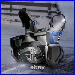 21 inch Electric Single Stage Snow Blower Directional Chute Control