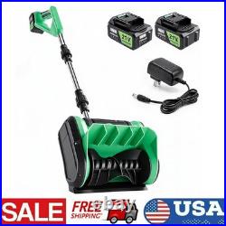 21V 12 Handheld Electric Cordless Snow Shovel with 2x 4.0-Ah Battery and Charger