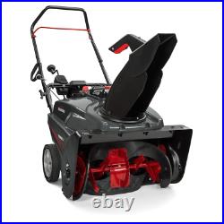 22 In. 208 Cc Single-Stage Gas Snowthrower With Electric Start Featuring Snow Sh