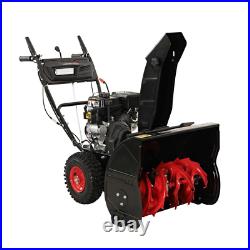 24 In. Two-Stage Gas Snow Blower With Electric Start