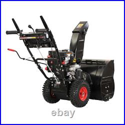 24 in. Two-Stage Gas Snow Blower with Electric Start