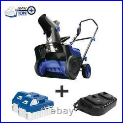 24V-X2-SB15 48-Volt Ion+ Cordless Battery Snow Blower Kit, 15-inch, With 2 x 4.0-A