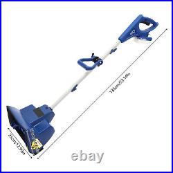 2500RPM Cordless Rechargeable Snow Sweep Thrower Sidewalk Snow Throwing Sweeper