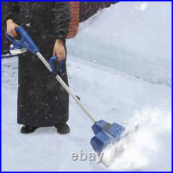 2500RPM Cordless Rechargeable Snow Sweep Thrower Sidewalk Snow Throwing Sweeper