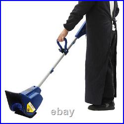 2500RPM Cordless Rechargeable Snow Sweep Thrower Sidewalk Snow Throwing Sweeper