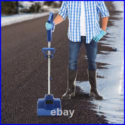 2500RPM Cordless Rechargeable Snow Sweep Thrower Sidewalk Snow Throwing Sweeper