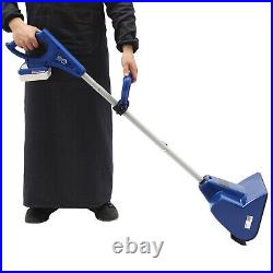 2500RPM Cordless Rechargeable Snow Sweep Thrower Sidewalk Snow Throwing Sweeper