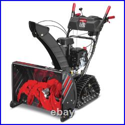 26 In. 208 Cc Two-Stage Gas Snow Blower With Electric Start And Track Drive And
